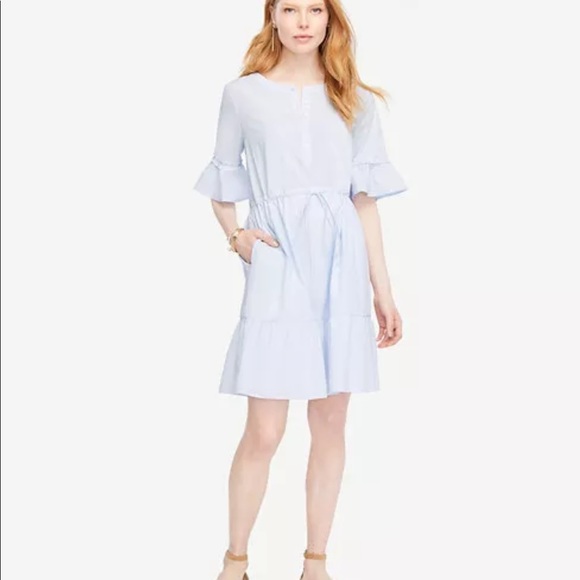 Ann Taylor - Tall Medium (MT) Shirt Dress $139.00 - Picture 3 of 5